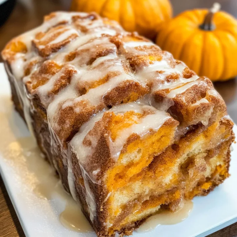 Easy Pumpkin Pull-Apart Loaf