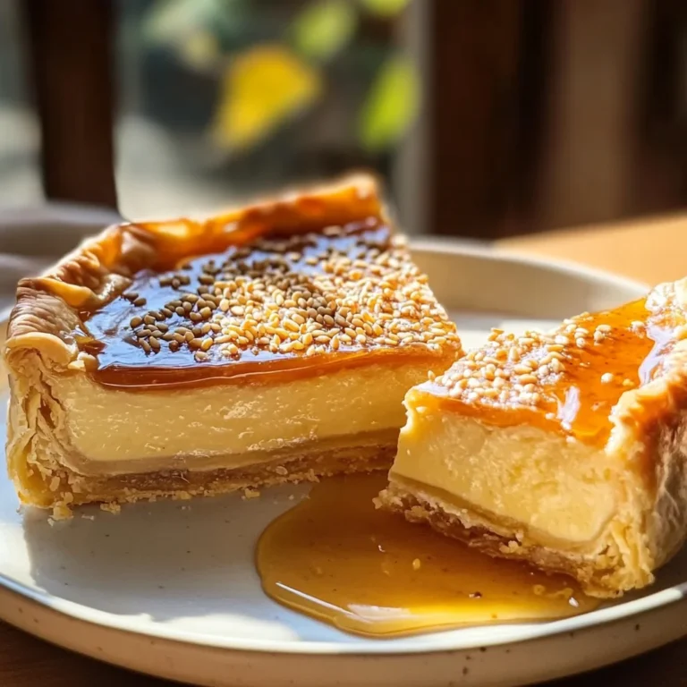 Golden Greek Honey Pie (Melopita)