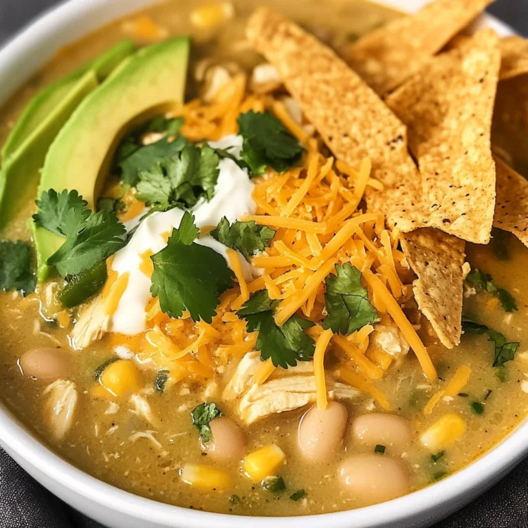 Green Enchilada Chicken Soup Recipe