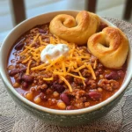 Hillbilly Chili and Cinnamon Rolls