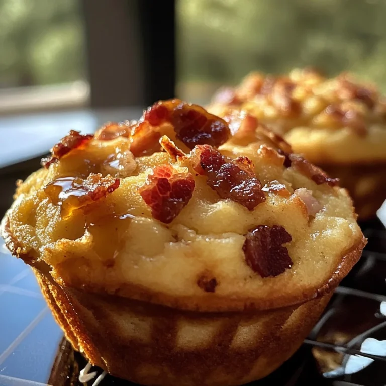 Maple Turkey Bacon Pancake Muffins: A Sweet 180-Calorie Delight