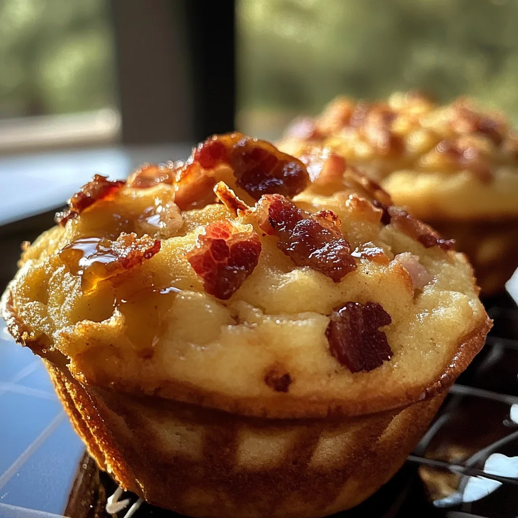Maple Turkey Bacon Pancake Muffins: A Sweet 180-Calorie Delight