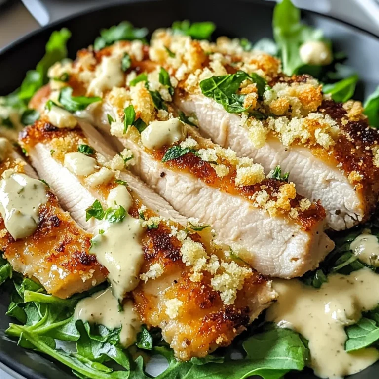 Melt In Your Mouth Caesar Chicken