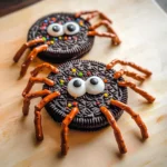 Oreo Spider Halloween Cookies