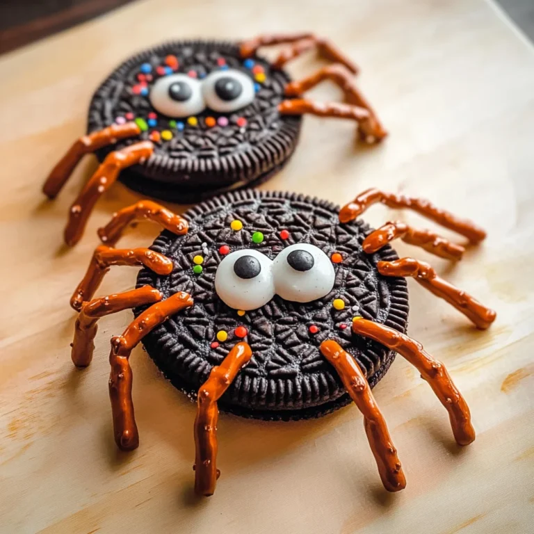 Oreo Spider Halloween Cookies