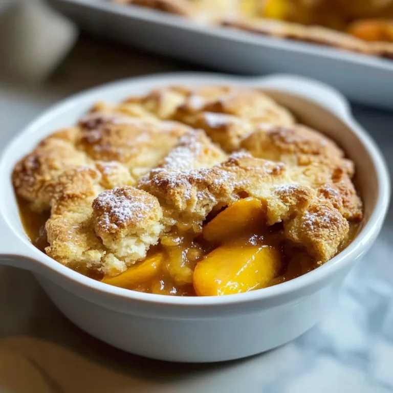 Peach Cobbler