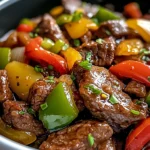 Pepper Steak in a Crock Pot