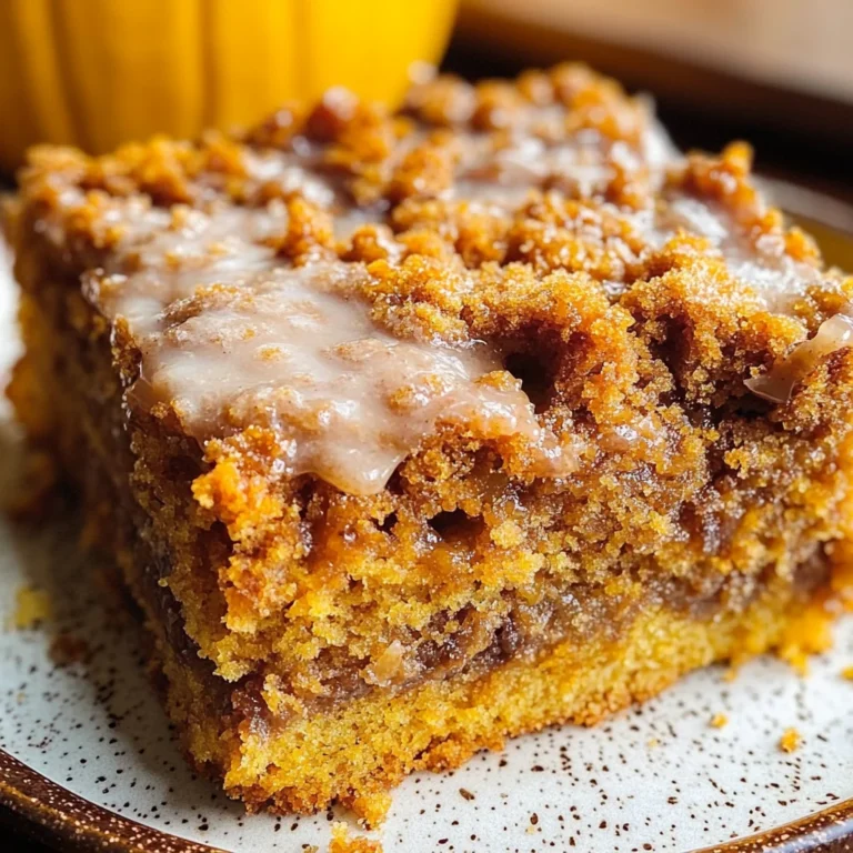 Pumpkin Coffee Cake