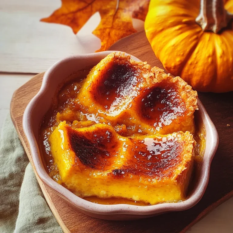 Pumpkin Crème Brûlée