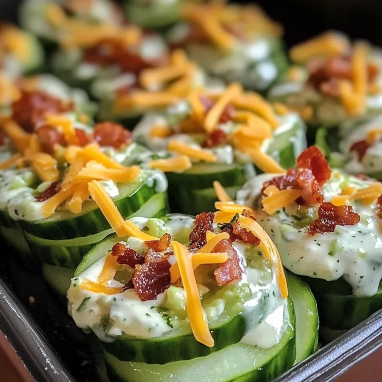 Quick and Flavorful Cucumber Snack