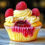 Raspberry Lemon Heaven Cupcakes