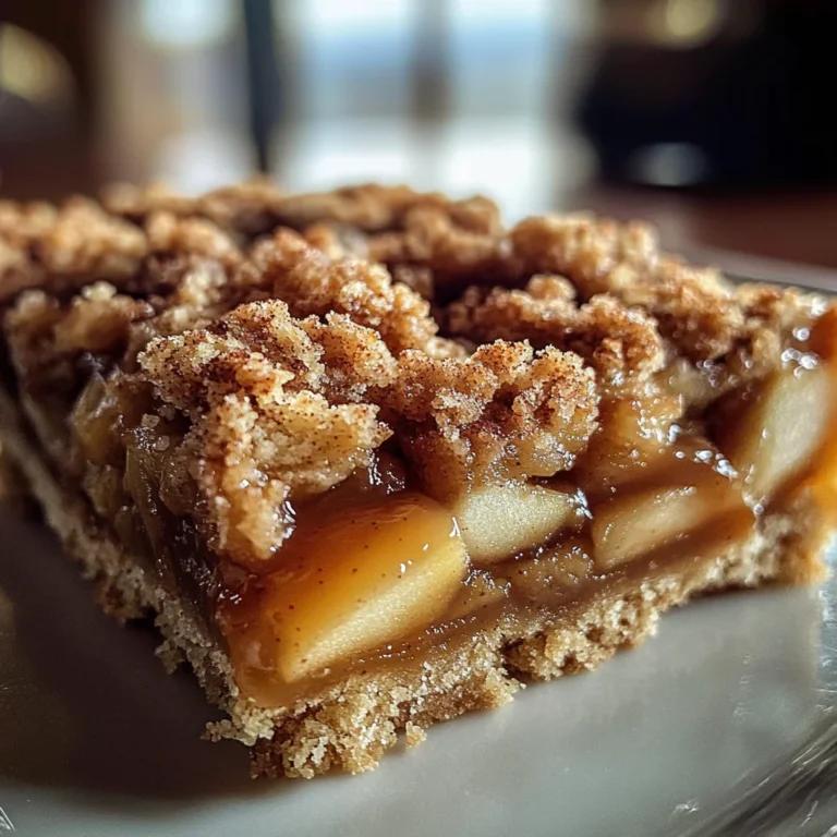 Salted Caramel Apple Crumble Bars Fall Treat: Get Addicted in 45 Min