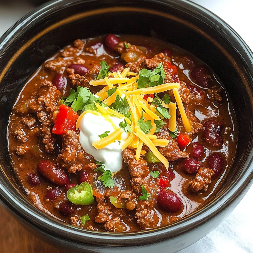 Slow Cooker Chili Con Carne