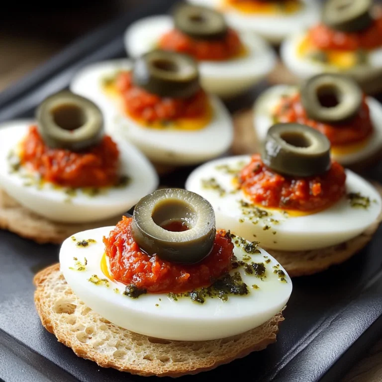 Spooky Deviled Eyeballs