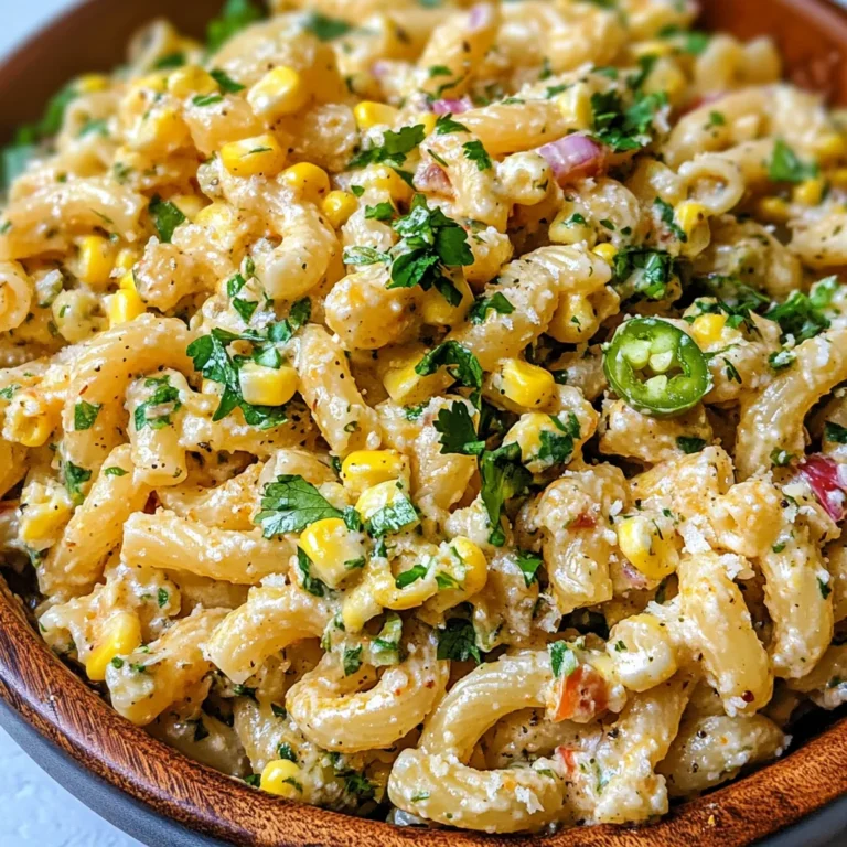 Street Corn Pasta Salad