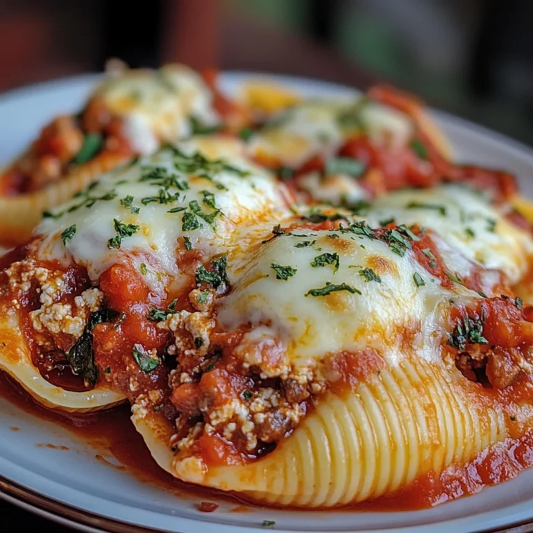 Stuffed Shells with Meat