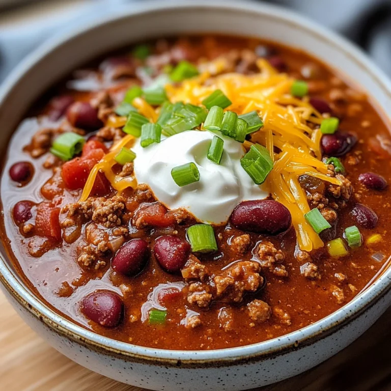 The Best Chili Recipe