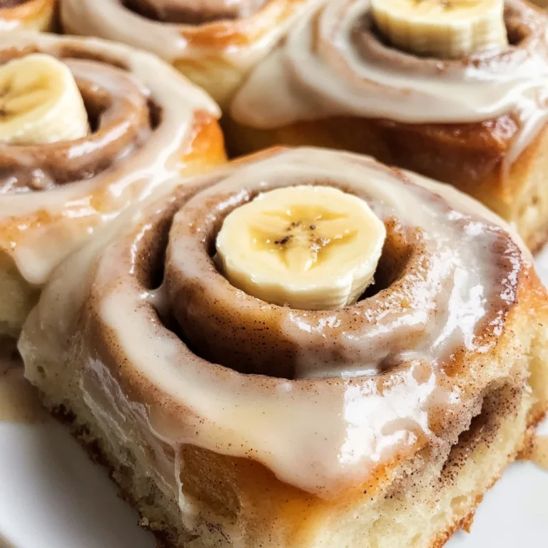 Banana Bread Cinnamon Rolls