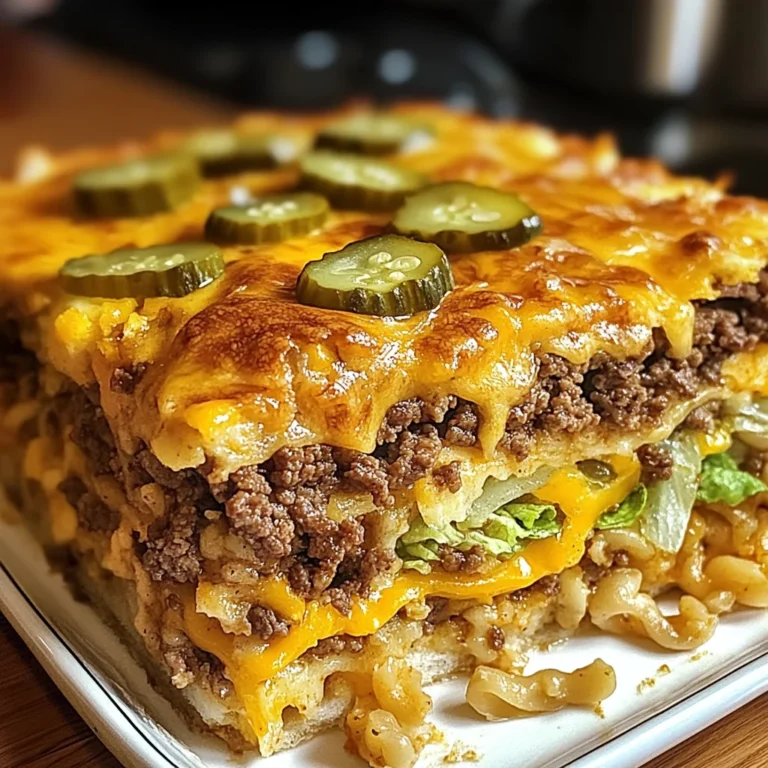 Big Mac Casserole