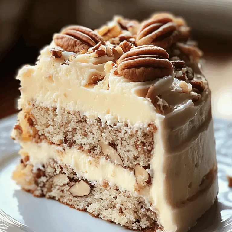 Butter Pecan Bliss Cake: A Toasty, Creamy Dream That’s Pure Comfort in Every Slice