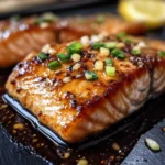 Crispy Honey Garlic Glazed Salmon Recipe
