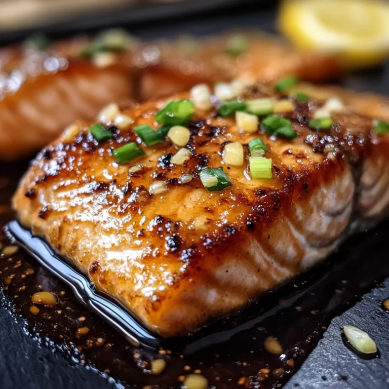 Crispy Honey Garlic Glazed Salmon Recipe