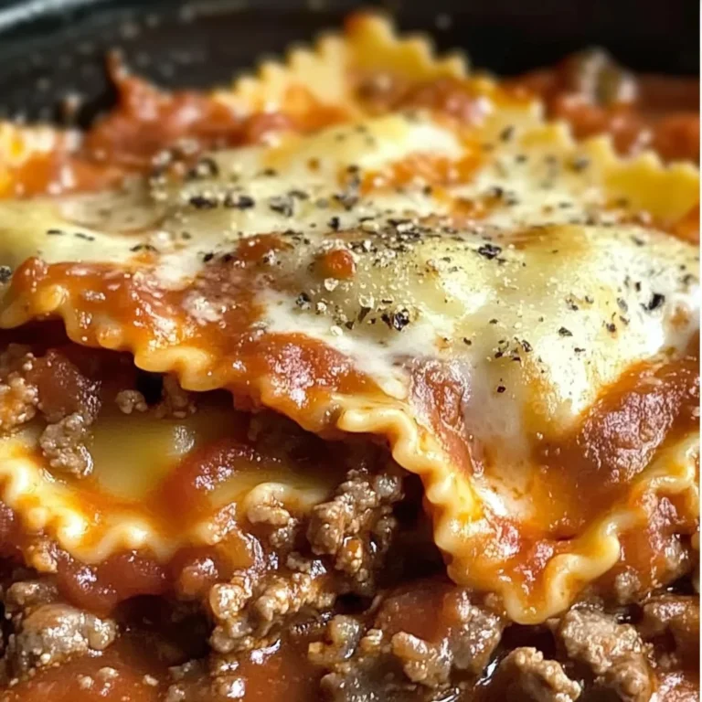 Crockpot Ravioli Lasagna: A Hands-Off, Flavor-Packed Comfort Food Masterpiece