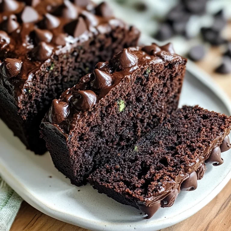 Double Chocolate Zucchini Bread