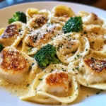 Garlic Parmesan Chicken Tortellini