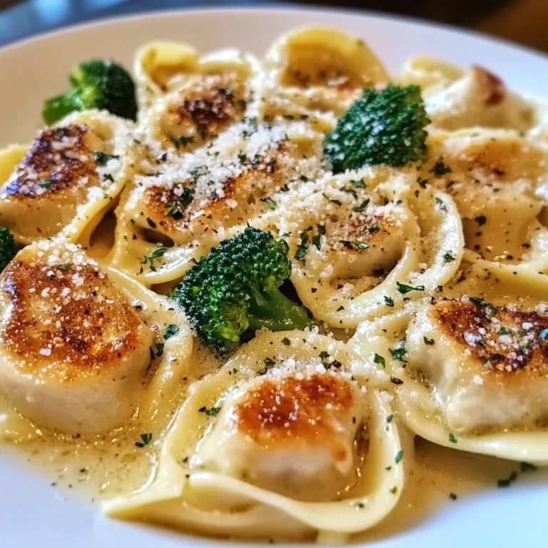 Garlic Parmesan Chicken Tortellini