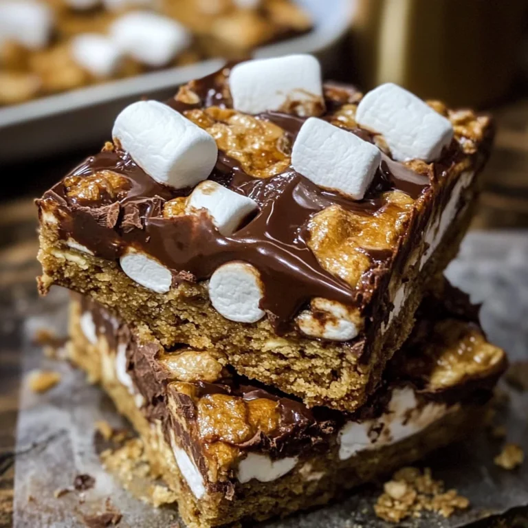 Golden Grachicken hams S'Mores Bars
