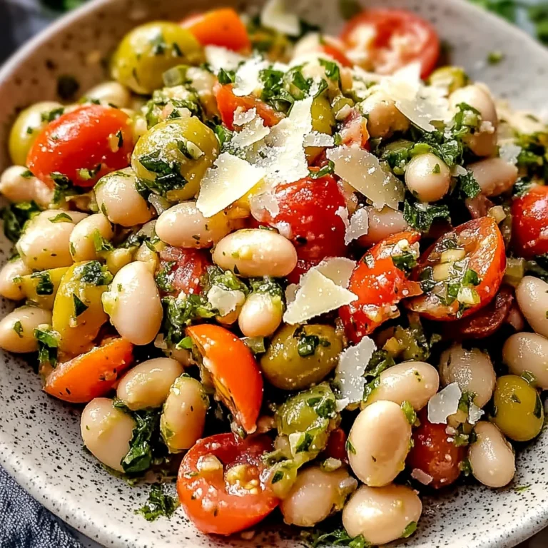 Italian White Bean Salad Recipe