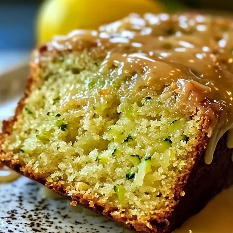 Lemon Zucchini Bread: A Bright & Moist Slice of Summer