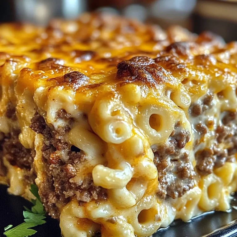 Mac and Cheese Meatloaf Casserole: The Ultimate Comfort Food Mashup