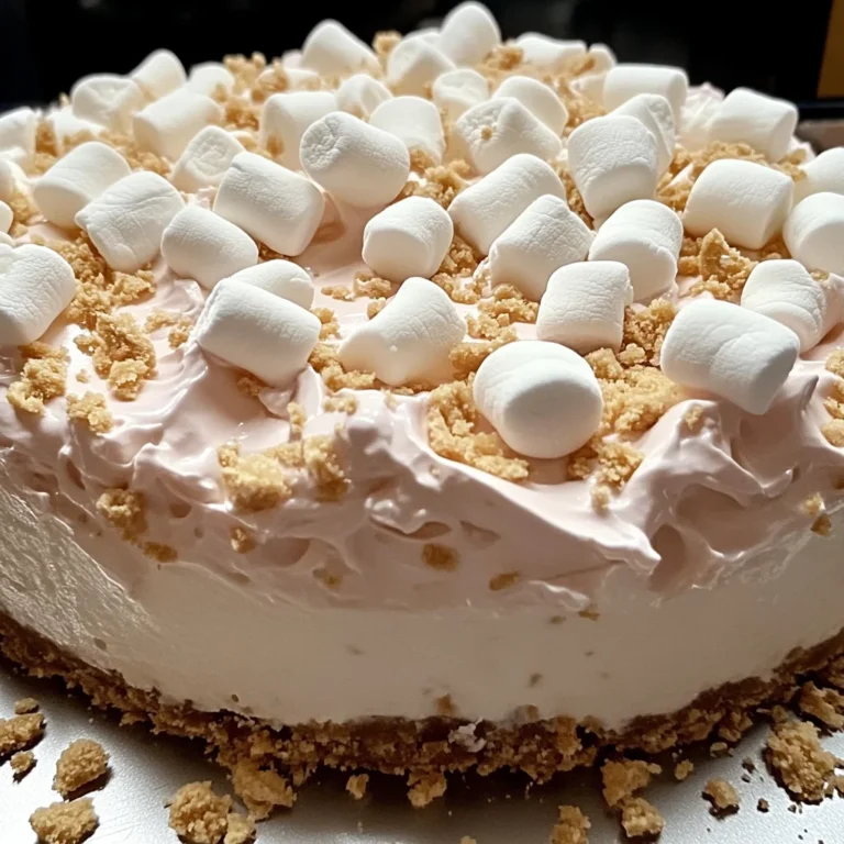Marshmallow Whip Cheesecake