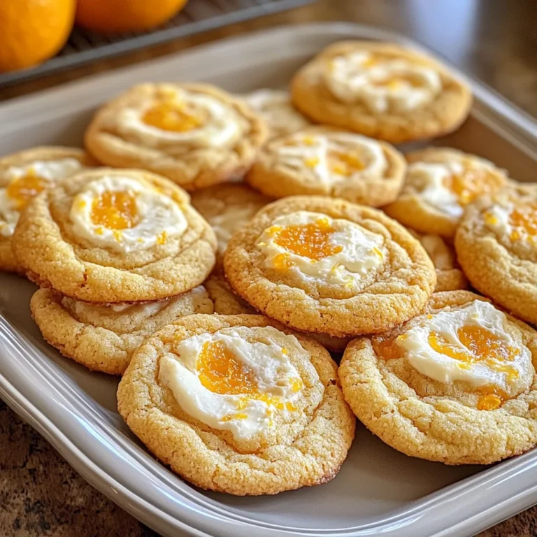 Orange Creamsicle Cookies