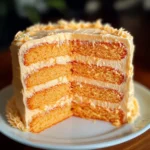 Orange Velvet Cake with Orange Cream Cheese Frosting