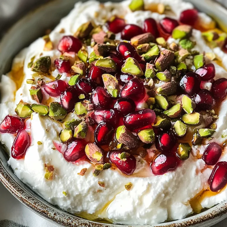 Pomegranate Pistachio Whipped Feta