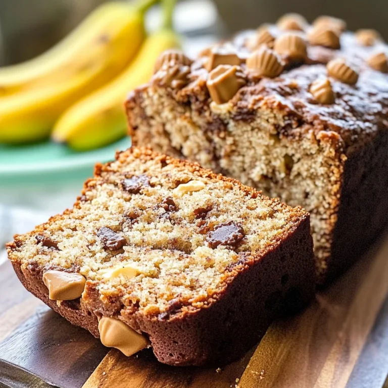 Reese's Peanut Butter Banana Bread