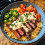 Steak Queso Rice : A Flavorful Recipe