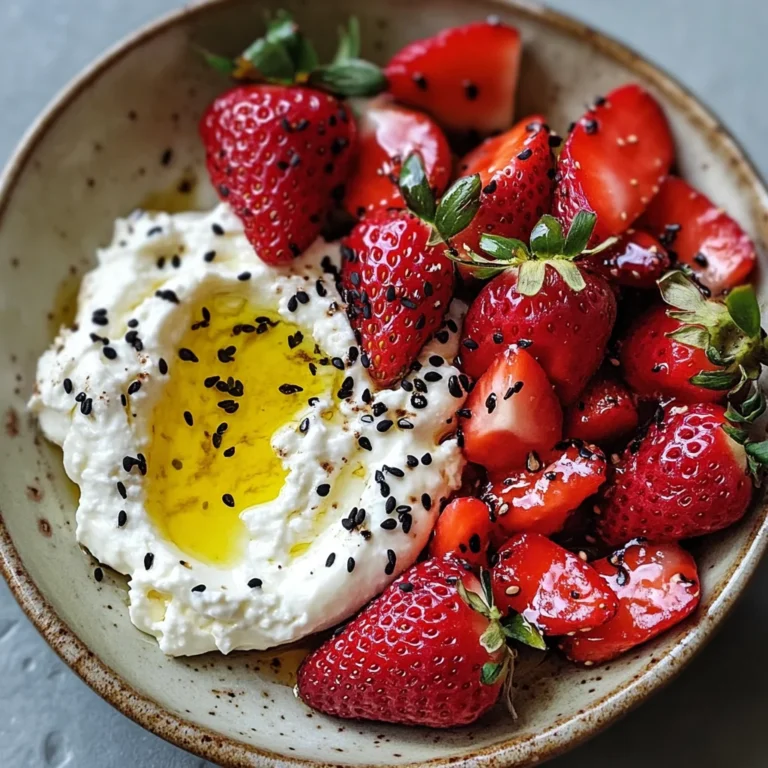 Whipped Feta with Roasted Strawberries: A Flavorful Delight You Can’t Resist