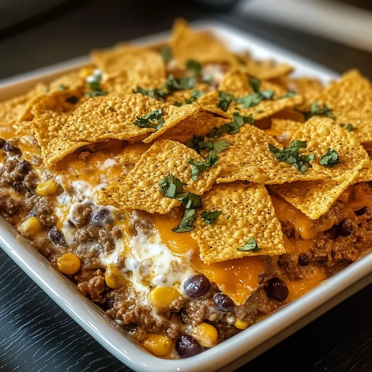 White Trash Casserole with Doritos: The Best Quick Fix Dinner