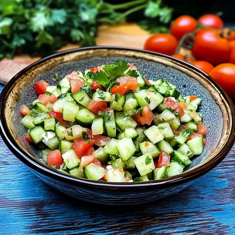 crisp cucumber salsa