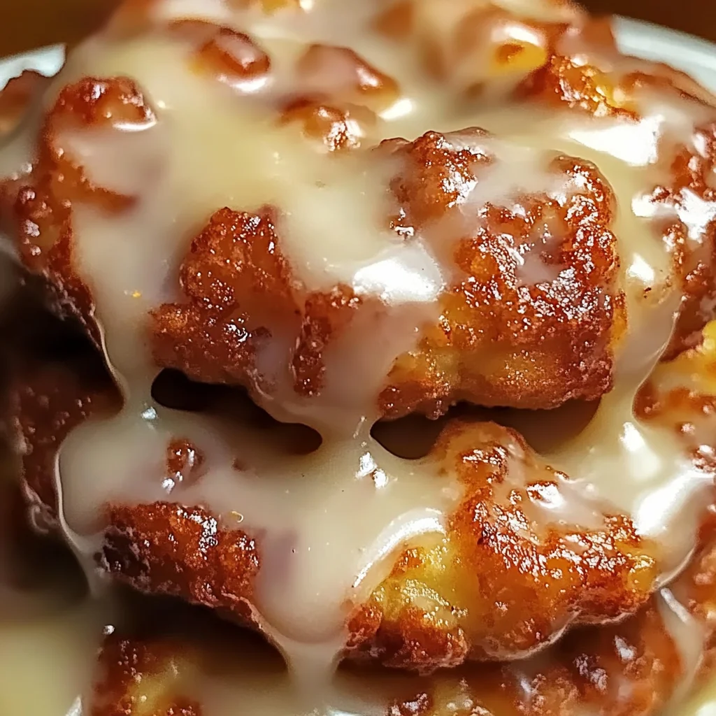 Baked Apple Fritters Recipe