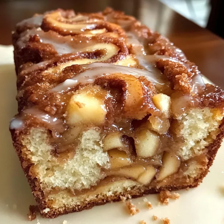Cinnamon Swirl Apple Bread