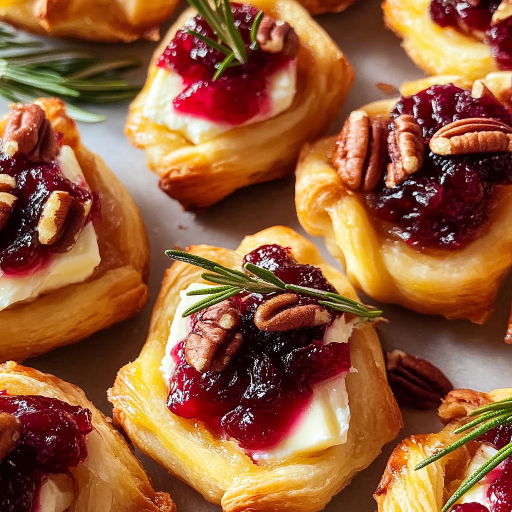 Cranberry Brie Bites
