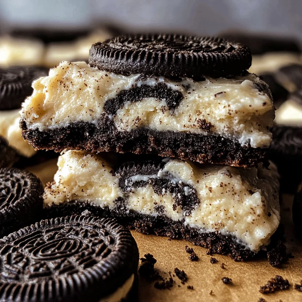 Oreo Cheesecake Cookies