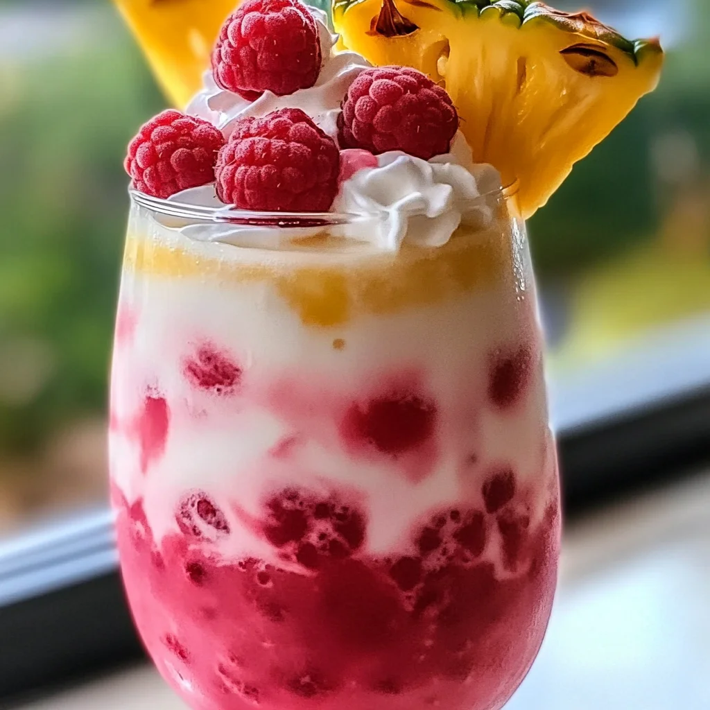 Raspberry Colada Twist