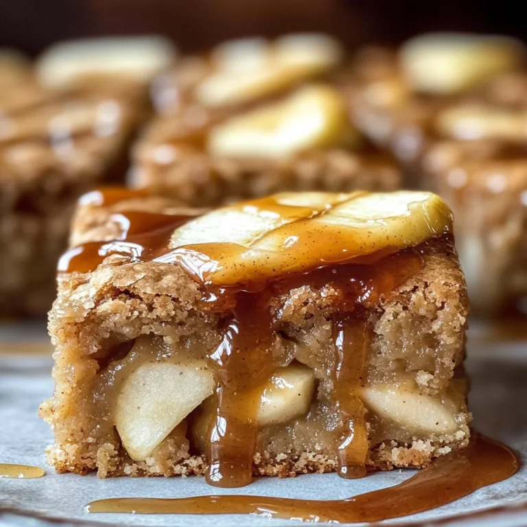 Apple Blondies