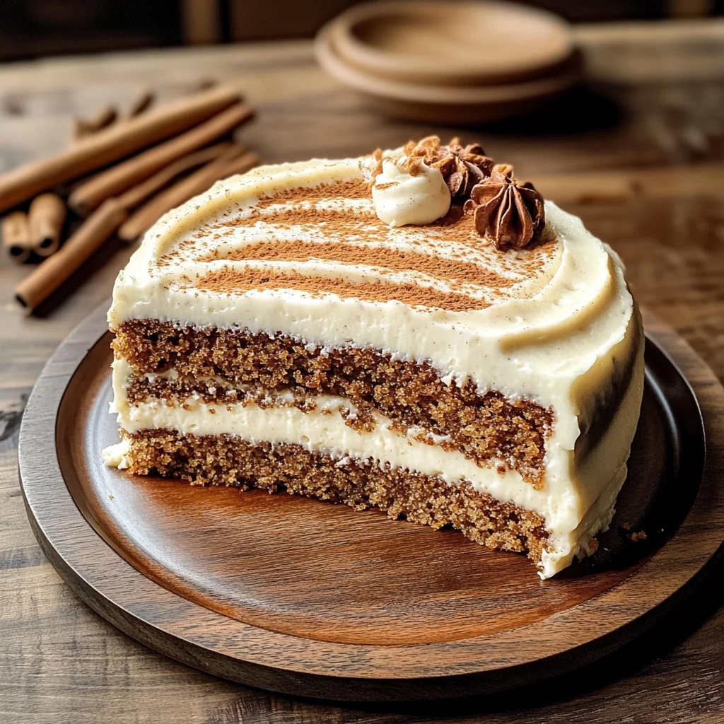 Brown Sugar Chai Cake